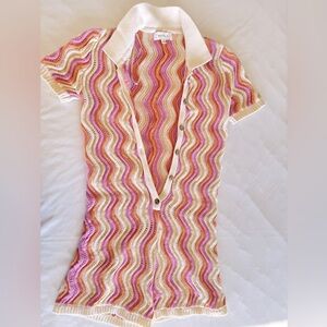 Wavy colorful Romper